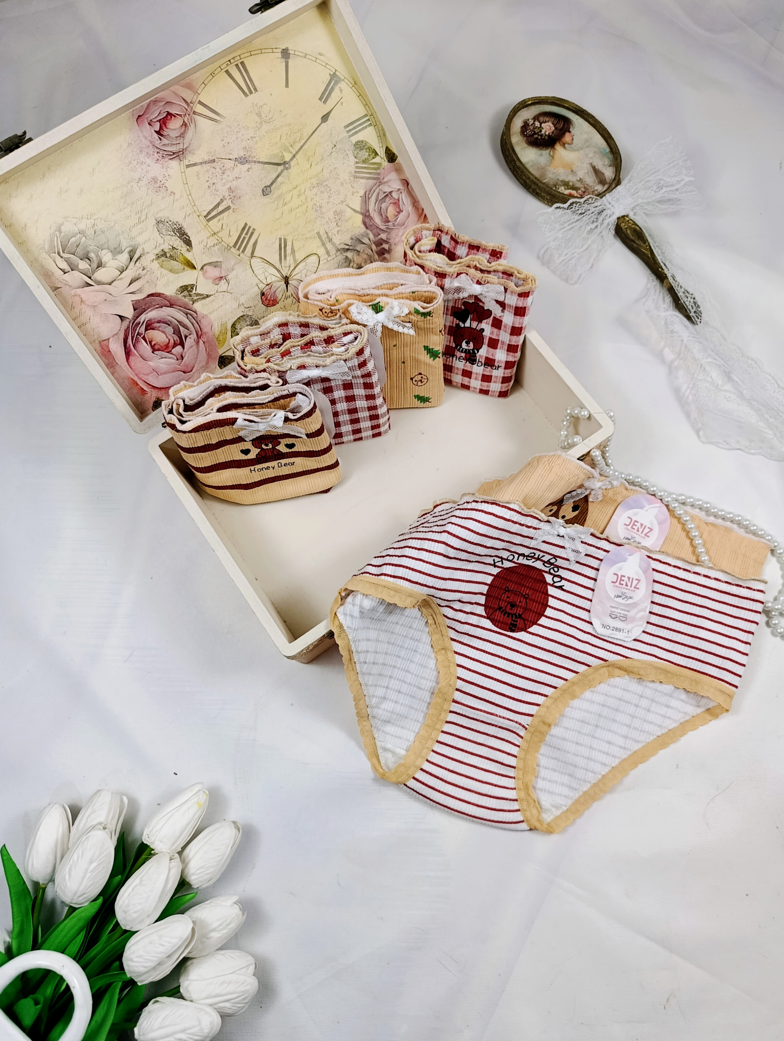 شورت کبریتی عروسکی وارداتی تمام نخ پنبه