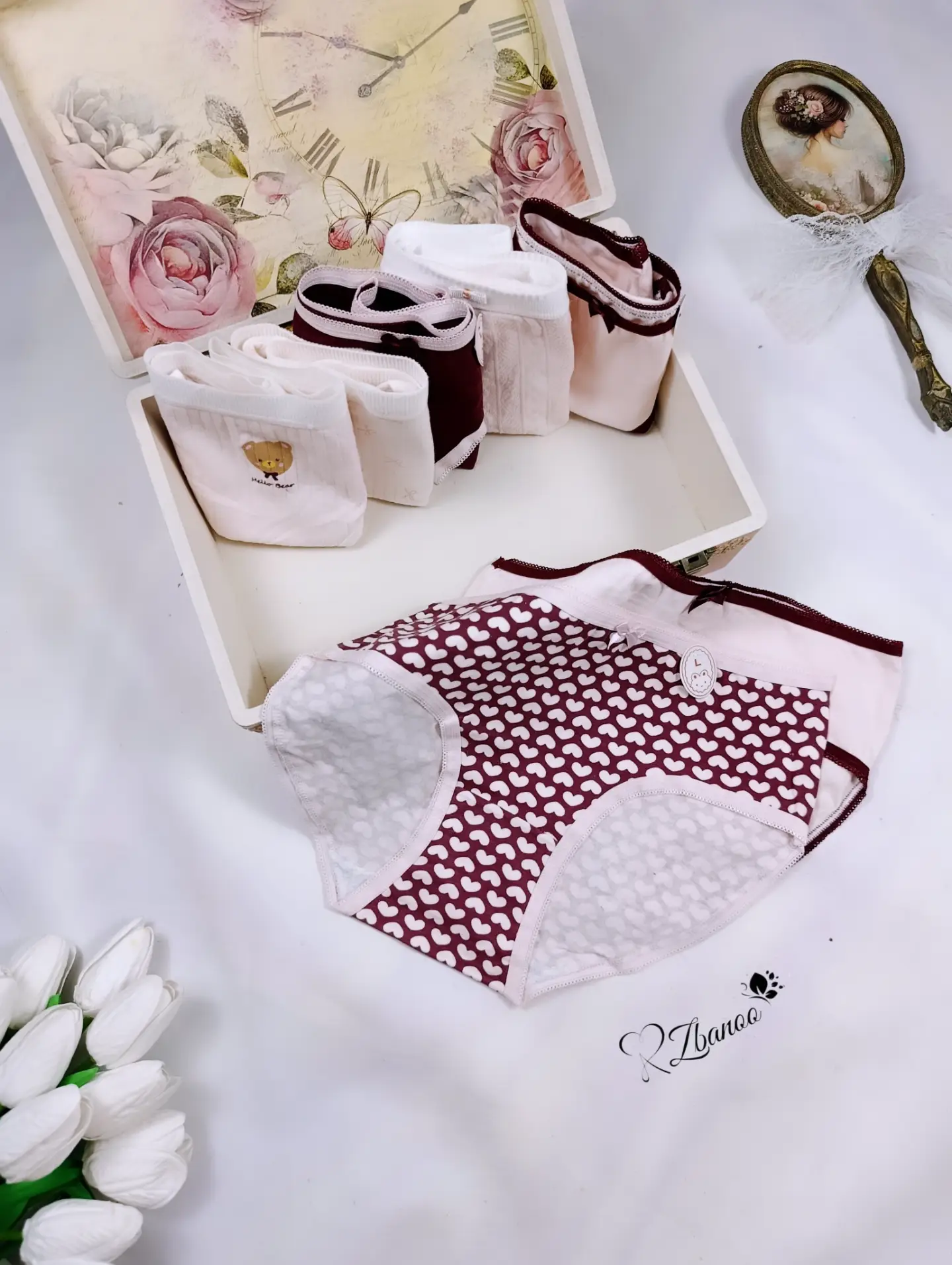 شورت وارداتی عروسکی نخ پنبه سایز مدیوم و لارج
